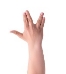 Жесты рука человека показывает пять пальцев | Премиум Фото